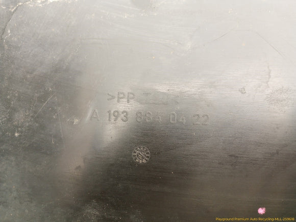 Chrysler Crossfire Passenger Right Front Inner Back Liner Section