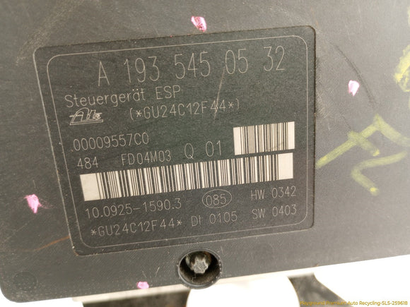 Chrysler Crossfire ABS Pump