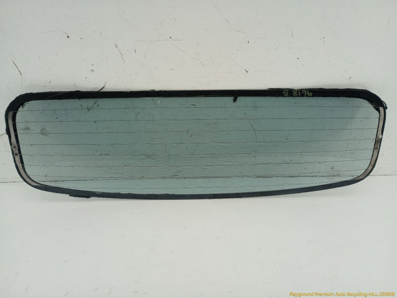 Chrysler Crossfire Convertible Back Glass