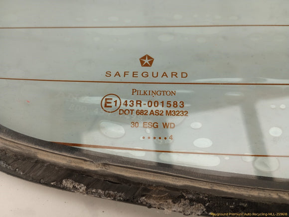 Chrysler Crossfire Convertible Back Glass