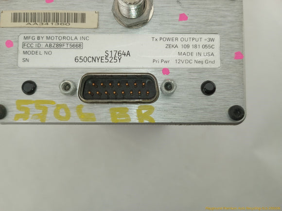 BMW 735i Cellular Communication Interface