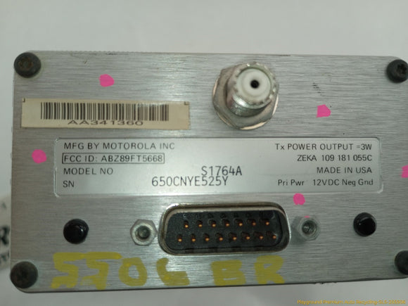 BMW 735i Cellular Communication Interface