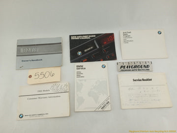 BMW 735i Owner's Manual