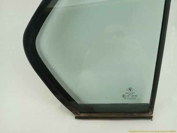 BMW 735i Passenger Right Rear Quarter Vent Glass