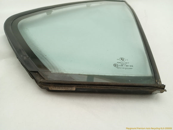 BMW 735i Passenger Right Rear Quarter Vent Glass