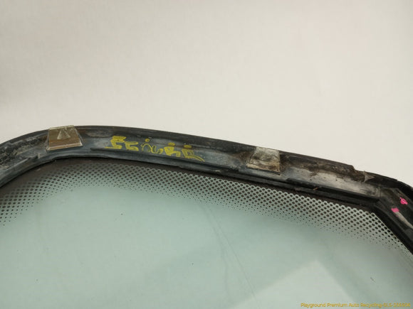 BMW 735i Passenger Right Rear Quarter Vent Glass