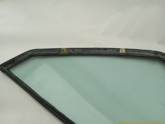 BMW 735i Passenger Right Rear Quarter Vent Glass