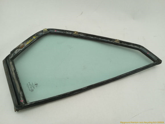 BMW 735i Driver Left Rear Quarter Vent Glass