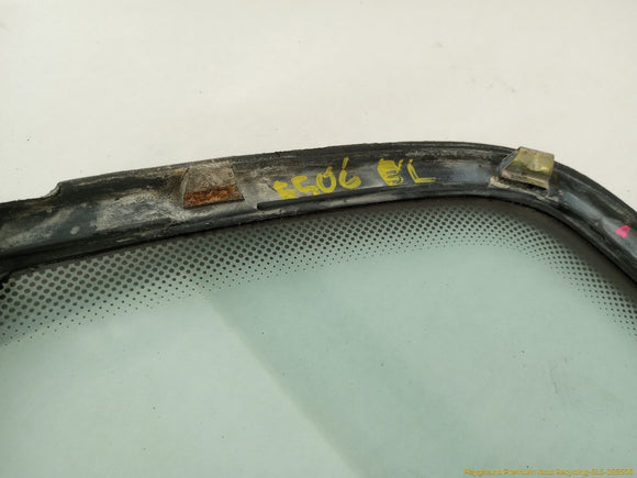 BMW 735i Driver Left Rear Quarter Vent Glass