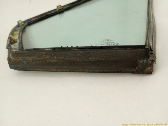 BMW 735i Driver Left Rear Quarter Vent Glass