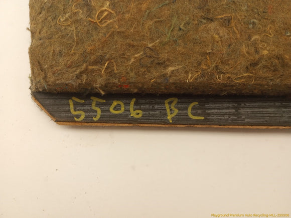 BMW 735i Trunk Partition Trim Panel