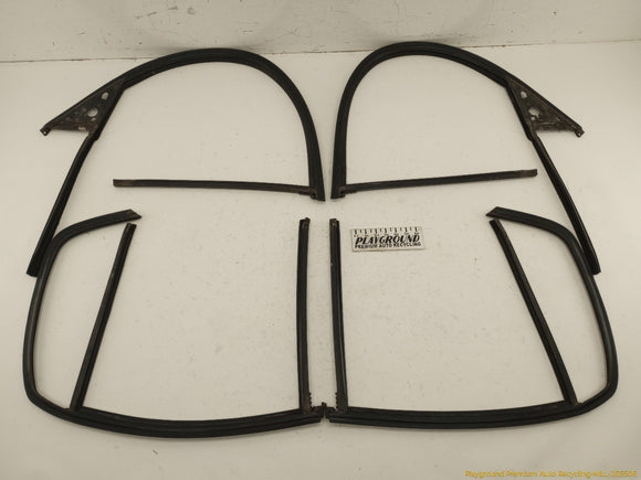 BMW 735i Set Of 4 Upper Door Seal Weatherstrips