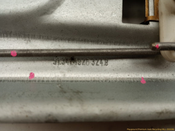 BMW 735i Passenger Right Rear Window Regulator