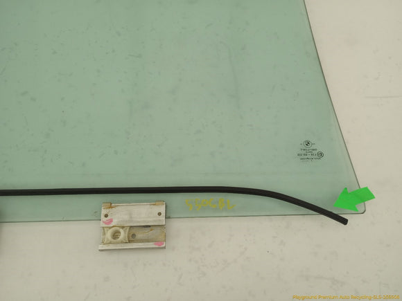 BMW 735i Driver Left Rear Door Glass