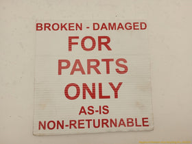 Volvo XC60 **AS IS** Power Steering Rack & Pinion