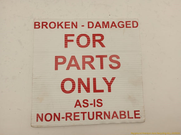 Volvo XC60 **AS IS** Power Steering Rack & Pinion