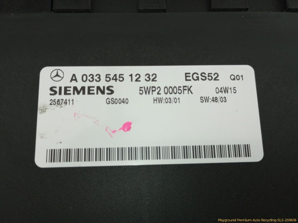 Chrysler Crossfire Transmission Control Module
