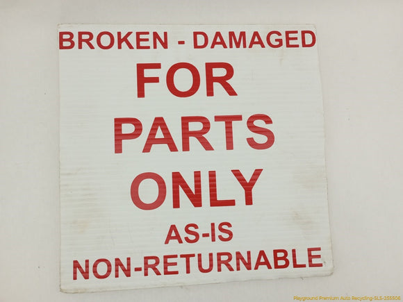 BMW 735i **AS IS** Front Center Console Base