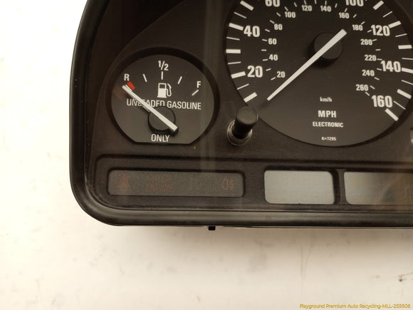 BMW 735i Instrument Cluster Speedometer
