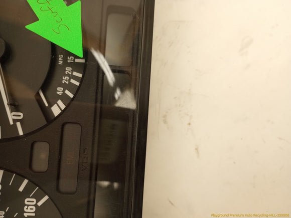 BMW 735i Instrument Cluster Speedometer