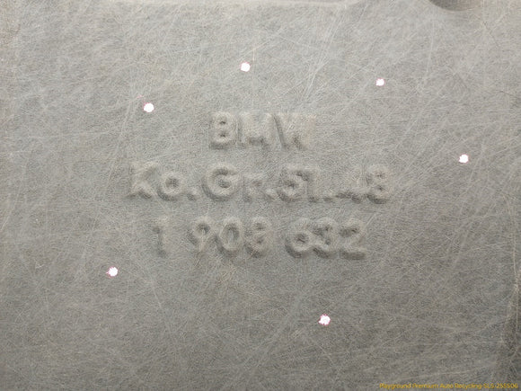 BMW 735i Hood Bonnet Insulation