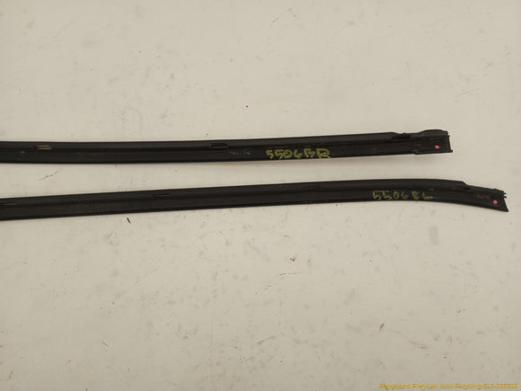 BMW 735i Pair Of Back Glass Molding Trim