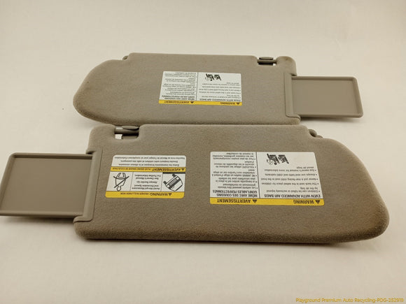 Nissan Xterra Pair Of Sun Visors