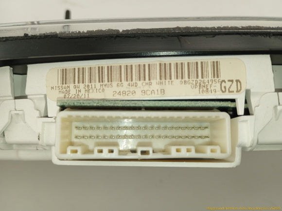 Nissan Xterra Instrument Cluster Speedometer