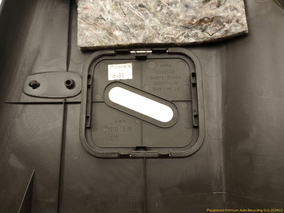 Nissan Xterra Driver Left Rear Quarter Trim