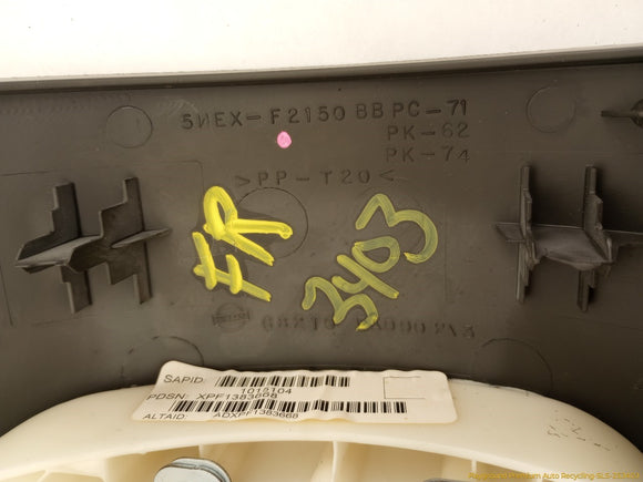 Nissan Xterra Passenger Right Dashboard Airbag