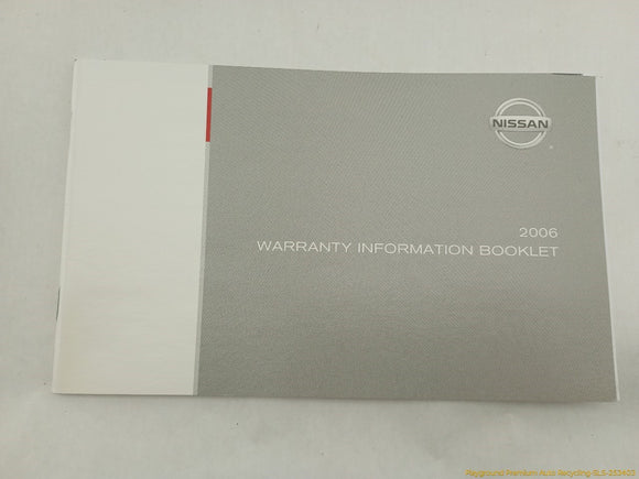 Nissan Xterra Owner's Manual