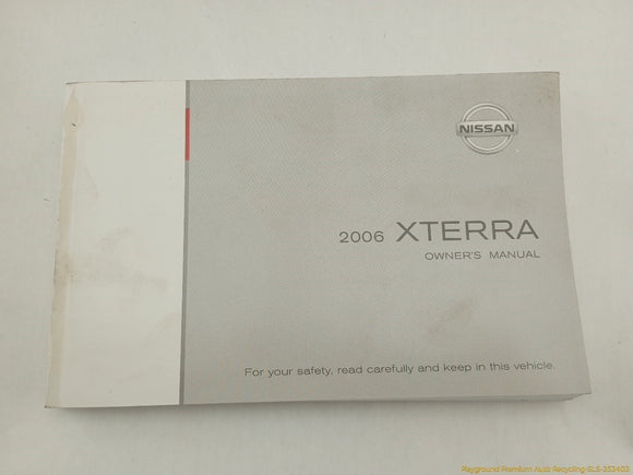 Nissan Xterra Owner's Manual