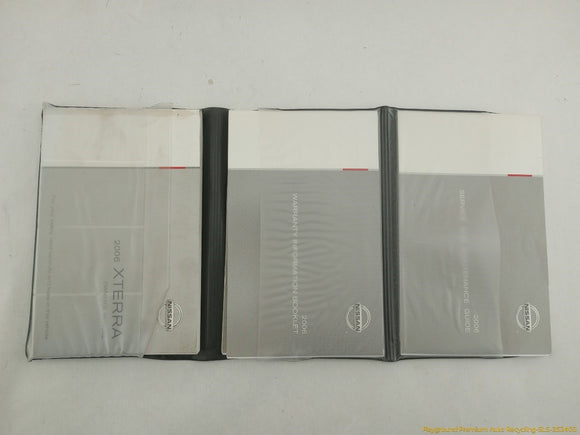 Nissan Xterra Owner's Manual