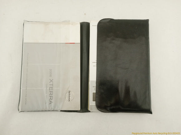 Nissan Xterra Owner's Manual