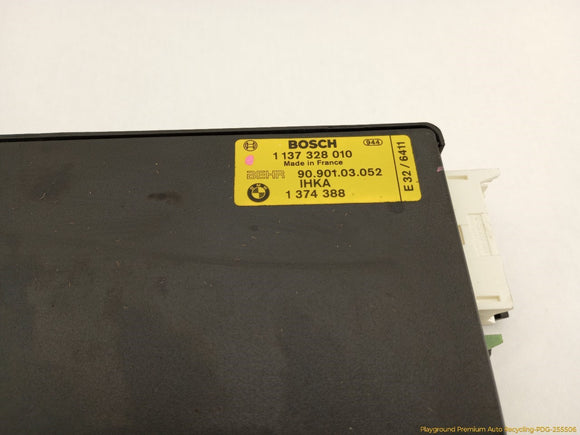BMW 735i Climate Control Module