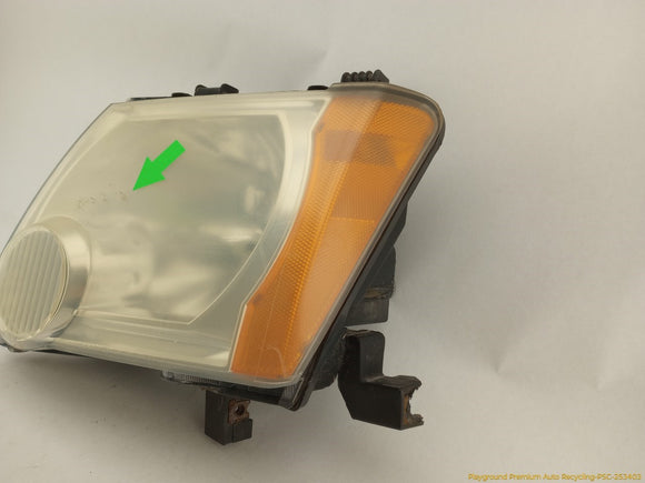 Nissan Xterra Driver Left Head Lamp