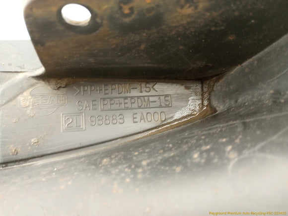 Nissan Xterra Pair Of Rear Wheel Housing Air Deflectors
