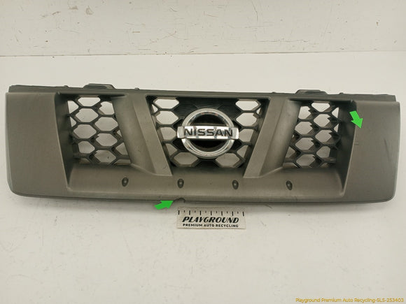 Nissan Xterra Front Bumper Upper Grille