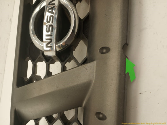 Nissan Xterra Front Bumper Upper Grille