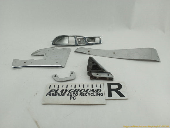 Mercedes 450SL Passenger Right Front Door Jam Cover Plates Set