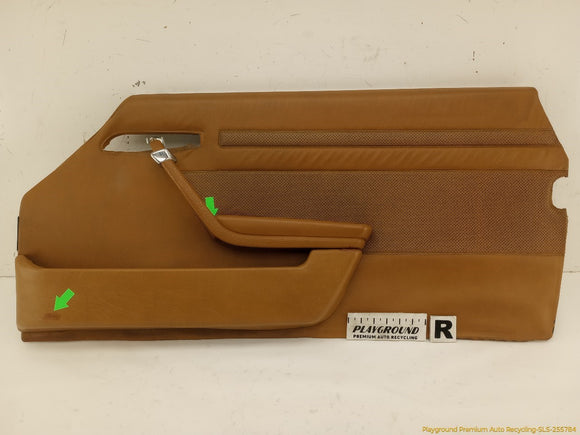 Mercedes 450SL Passenger Right Front Door Trim