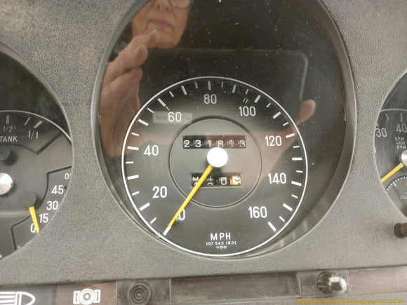 Mercedes 450SL Instrument Cluster Speedometer