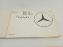 Mercedes 450SL Owner's Manual-5