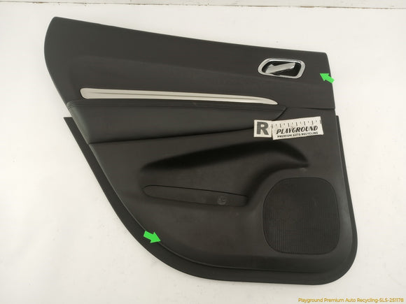 Dodge Durango Driver Left Rear Door Trim