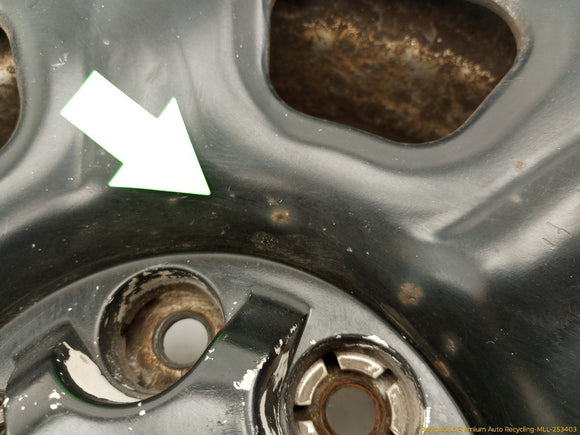 Nissan Xterra Pair Of Steel Wheels 6 Spoke