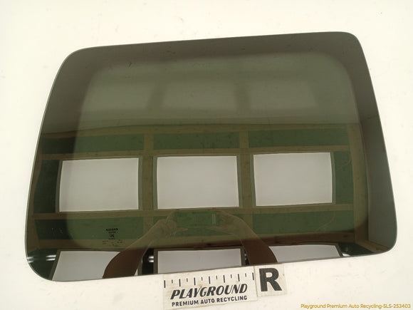 Nissan Xterra Passenger Right Rear Quarter Glass