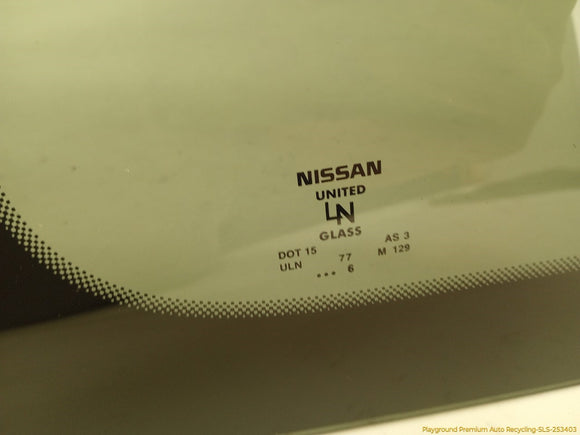Nissan Xterra Passenger Right Rear Quarter Glass