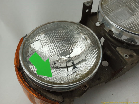Mercedes 450SL Pair Of Head Lamps