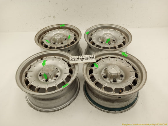Mercedes 450SL Set Of 4 Alloy 14 Wheel Rim 14x6.5J