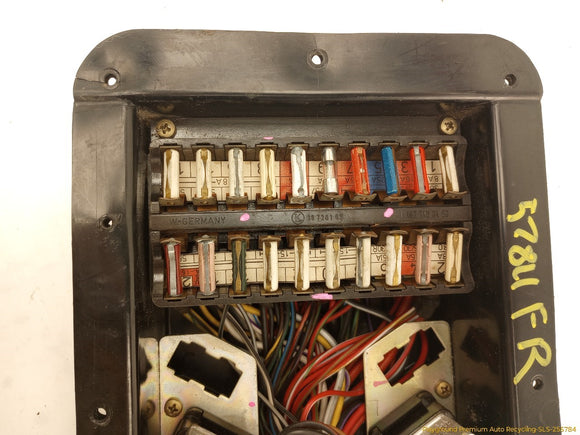 Mercedes 450SL Cabin Fuse Box